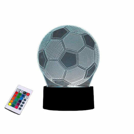 Детский настольный светодиодный светильник iTotal Football 3D Разноцветный