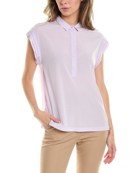 Peserico Silk-Blend Shirt Women's