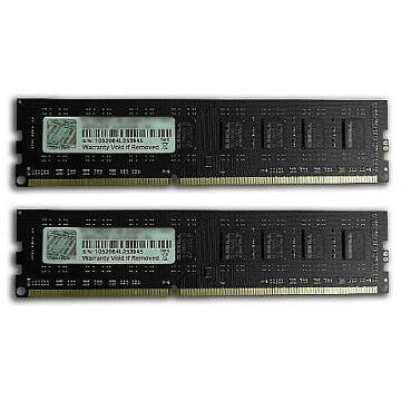 G.Skill 8GB DDR3-1600MHz NT - 8 GB - 2 x 4 GB - DDR3 - 1600 MHz - 240-pin DIMM