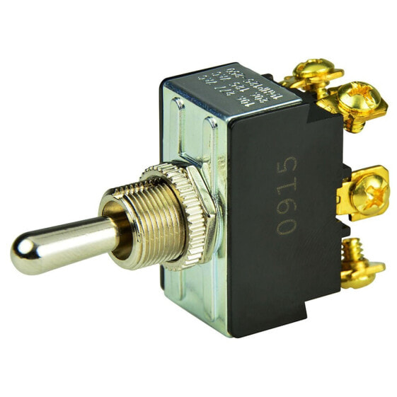 BEP MARINE On-Off-On DC 25A 12V 15A 24V 6-32 Screw Terminals Double Pole Toggle Switch