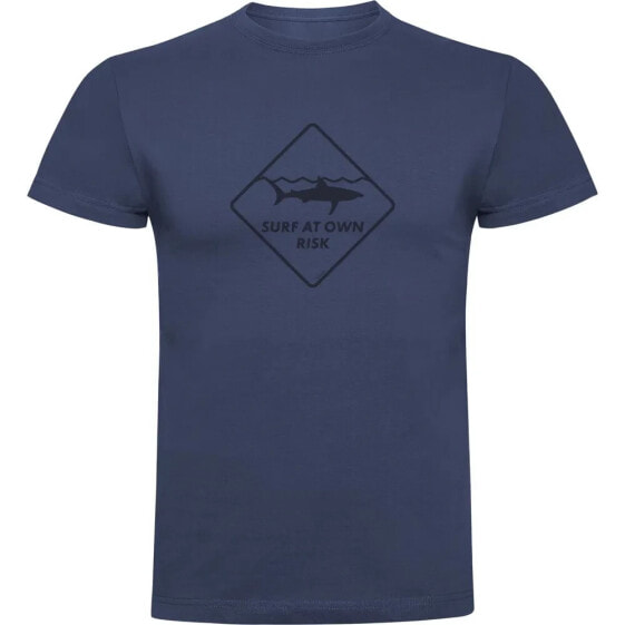 KRUSKIS Surf At Own Risk short sleeve T-shirt