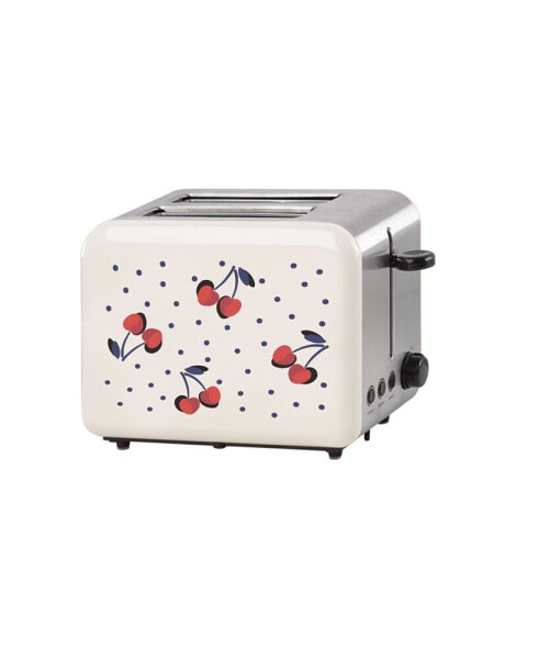 New York Vintage-Like Cherry Dot Toaster