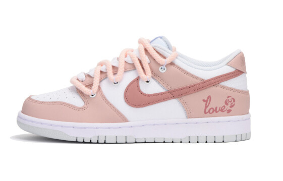 Кроссовки Nike Dunk Low Pink Roses