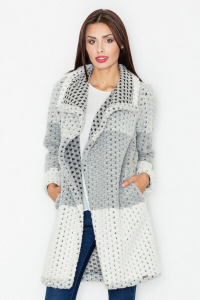 Пальто Figl M507 Grey Coat