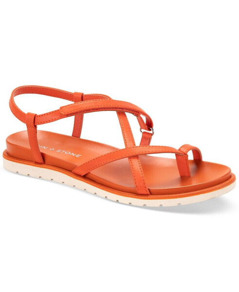 Women's Juune Toe Loop Strappy Flat Sandals, Created for Macy's