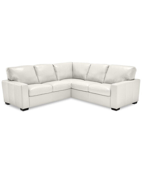 Ennia 2-Pc. Leather Sectional Sofa, Created for Macy's