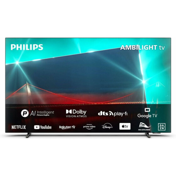 Смарт-ТВ Philips 55OLED718 4K Ultra HD 55" OLED AMD FreeSync