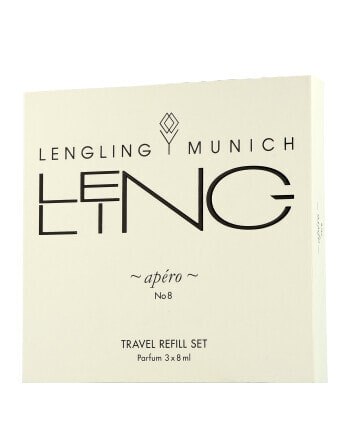 Lengling Apéro - No 8 Travel Refill Set (3 x 8 ml)