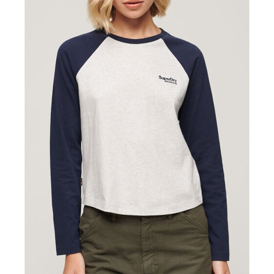 SUPERDRY Essential Logo Baseball Long sleeve T-shirt