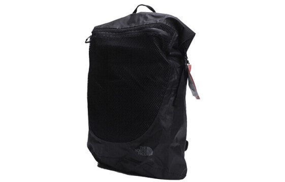 Рюкзак The North Face удобный для путешествий водонепроницаемый черного цвета