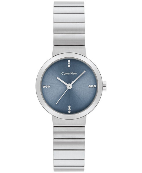 Часы Calvin Klein Three Hand Silver Steel Watch
