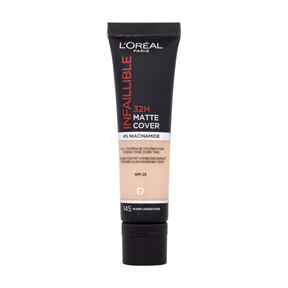 L'Oréal Paris Infaillible 32H Matte Cover SPF25 30 ml foundation für Frauen