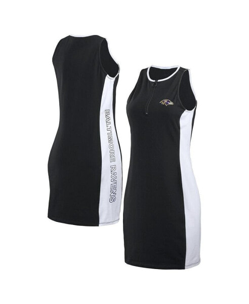 Women's Black Baltimore Ravens Bodyframing Tank Dress