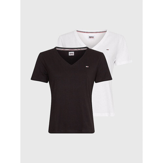 TOMMY JEANS Slim Soft short sleeve v neck T-shirt