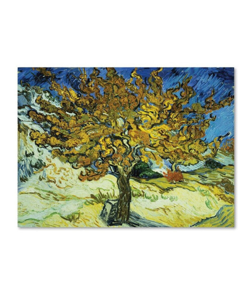 Vincent van Gogh 'The Mulberry Tree' Canvas Art - 47" x 35" x 2"