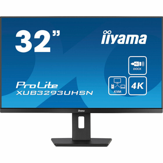 Монитор Iiyama ProLite XUB3293UHSN-B5 32" 31,5" IPS LCD Flicker free 60 Hz