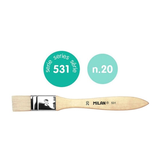 MILAN Spalter ChungkinGr Bristle Brush For VarnishinGr And Oil PaintinGr Series 531 20 mm