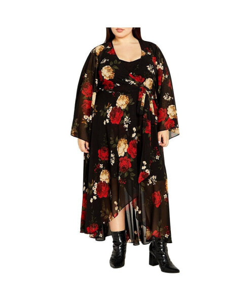 Plus Size Julissa Print Maxi Dress