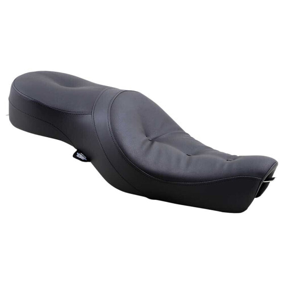 DRAG SPECIALTIES Wide Low Profile 2-Up Vinyl Harley Davidson Sportster 0804-0297 motorcycle seat