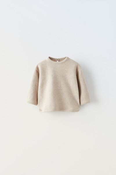 Футболка из ткани soft touch ZARA