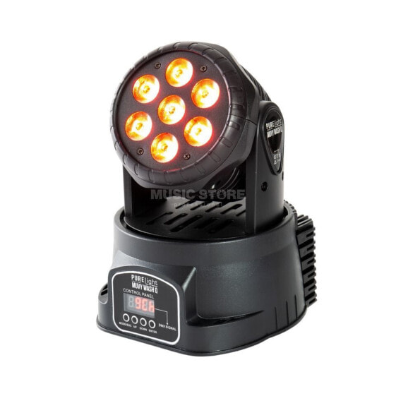 PURElight MUVY WashQ 7x10W RGBW LED