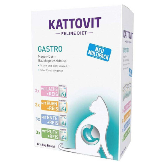 KATTOVIT Feline Diet Gastro 85g wet food for cat