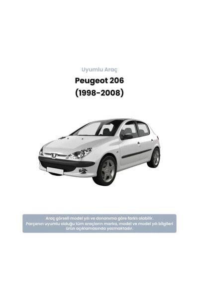 Peugeot 206 Hava Kanallı Ön Fren Disk Takımı (1998-2008) Bosch