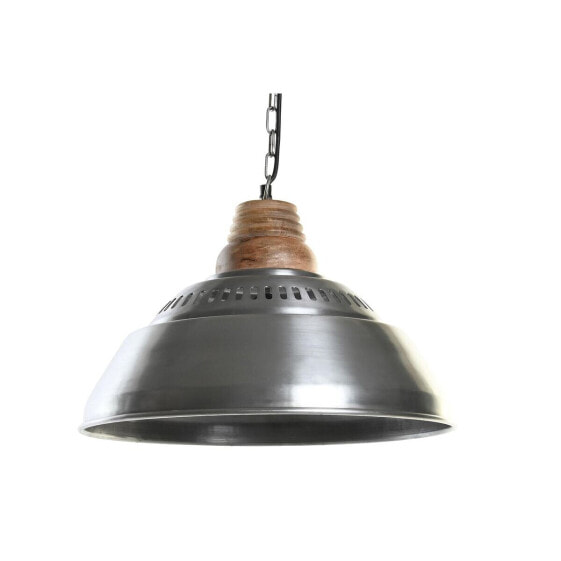 Потолочный светильник DKD Home Decor Серебристый Коричневый Железо Древесина манго 50 W (43 x 43 x 31 cm)