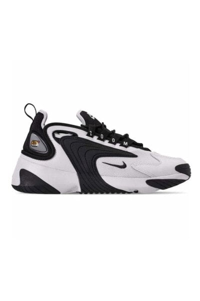 Zoom 2K Kadın Beyaz-Siyah Spor Ayakkabı