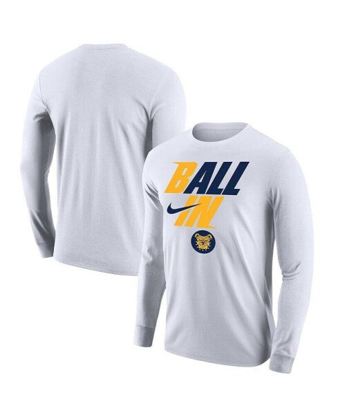 Men's White North Carolina A&T Aggies Legend Bench Long Sleeve T-shirt