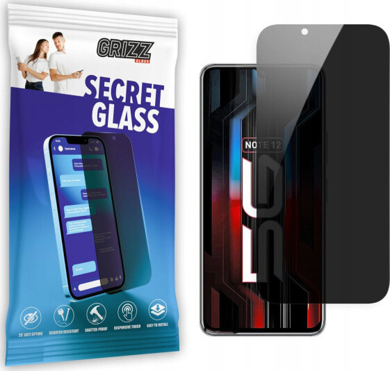 GrizzGlass Szkło prywatyzujące GrizzGlass SecretGlass do Infinix Note 12 Pro 5G