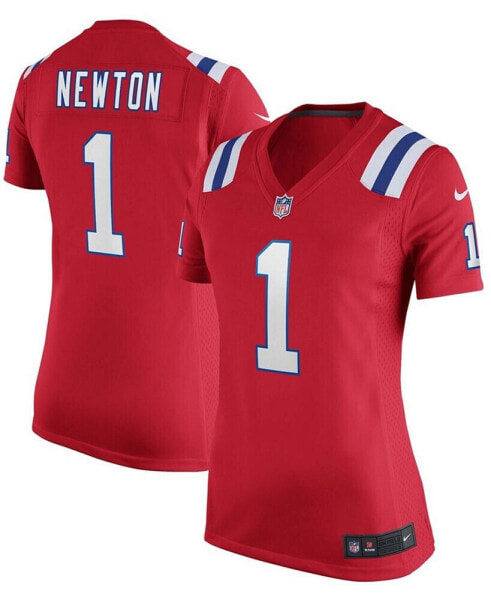 Майка женская Nike New England Patriots Cam Newton красная - альтернативная игровая