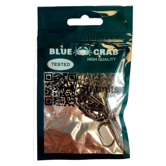 BLUE CRAB Chinu Single Eyed Hook 50 Units