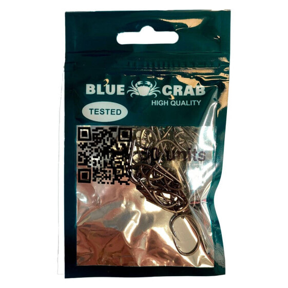 Крючок рыболовный BLUE CRAB Chinu Single Eyed 50 штук