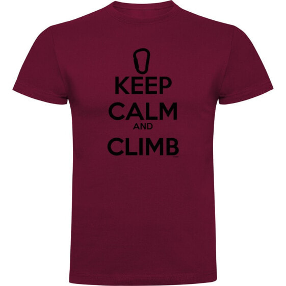KRUSKIS Keep Calm And Climb short sleeve T-shirt