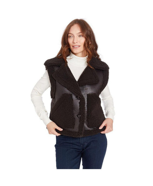 Women's Belle Faux Shearling Vest