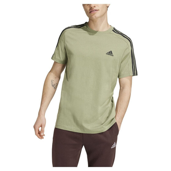 ADIDAS Essentials Single Jersey 3 Stripes short sleeve T-shirt