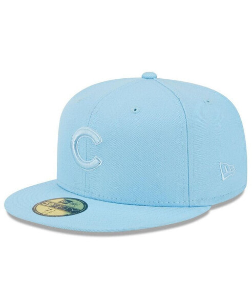 Men's Light Blue Chicago Cubs 2023 Spring Color Basic 59FIFTY Fitted Hat