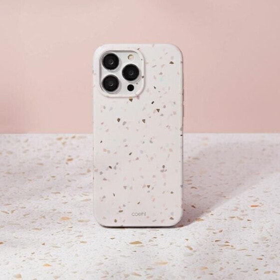 Uniq Etui UNIQ Coehl Terrazzo Apple iPhone 14 Pro piaskowy/sandstone