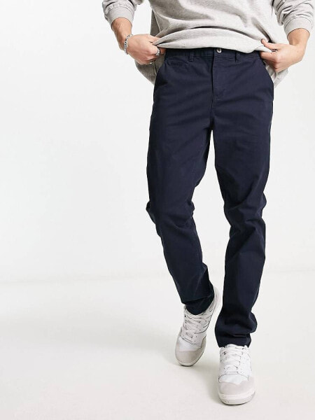 New Look slim chino in navy