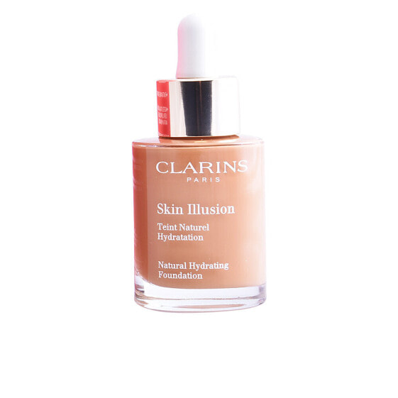 Clarins Skin Illusion Natural Hydrating Foundation SPF15, оттенок #113-chestnut, объем 30 мл