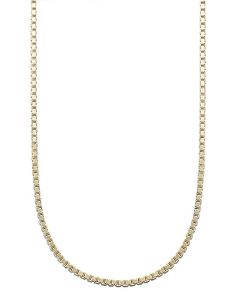 Giani Bernini 18K Gold over Sterling Silver Necklace, 24" Box Chain