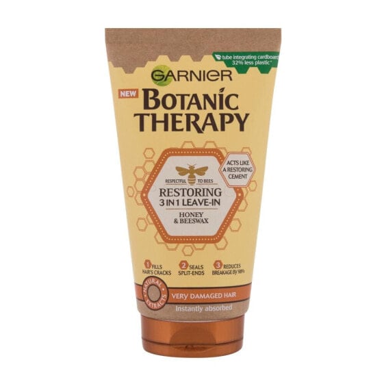 Garnier Botanic Therapy Honey & Beeswax 3in1 Leave-In 150 ml pflege ohne ausspülen für Frauen