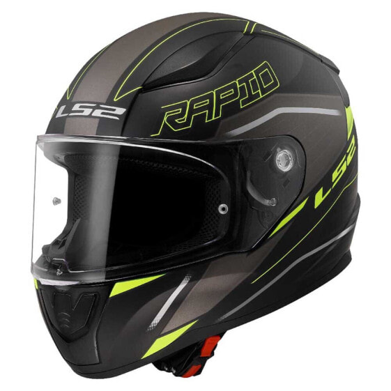 Шлем для мотоциклистов LS2 FF353 Rapid II Rokku с полной лицевой защитой