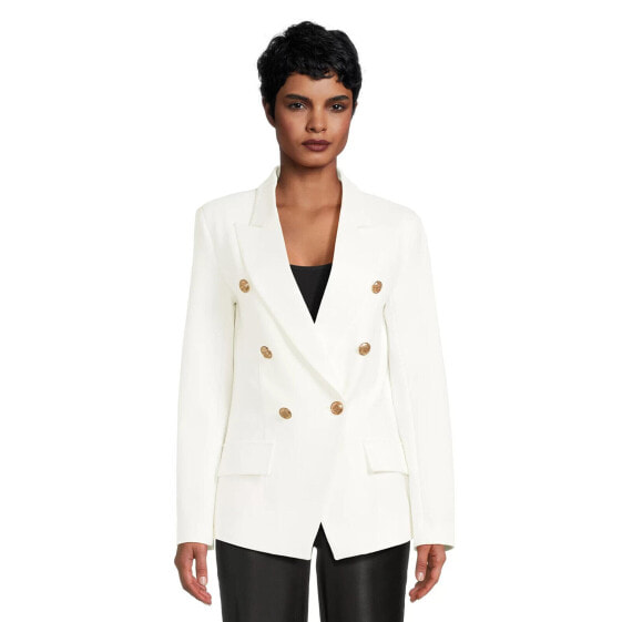 Attitude Unknown Women's and Women's Plus Double Breasted Blazer Size S