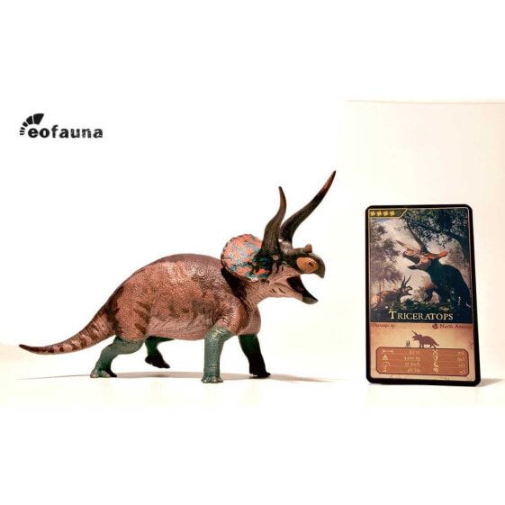 Фигурка EOFAUNA Triceratops Cryptic Figure (Трицератопс Криптик).