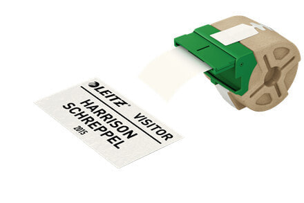 Esselte Leitz 70050001 - White - Non-adhesive printer label - Paper - Rectangle - 5.7 cm - 260 g