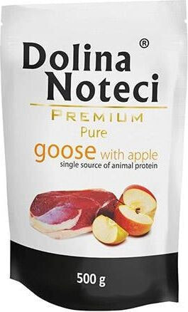 Dolina Noteci Dolina Noteci Pies Pure, gęś z jabłkiem saszetka 500g