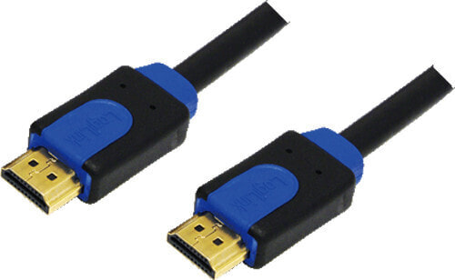 LogiLink CHB1102 - 2 m - HDMI Type A (Standard) - HDMI Type A (Standard) - 8.16 Gbit/s - Black - Blue