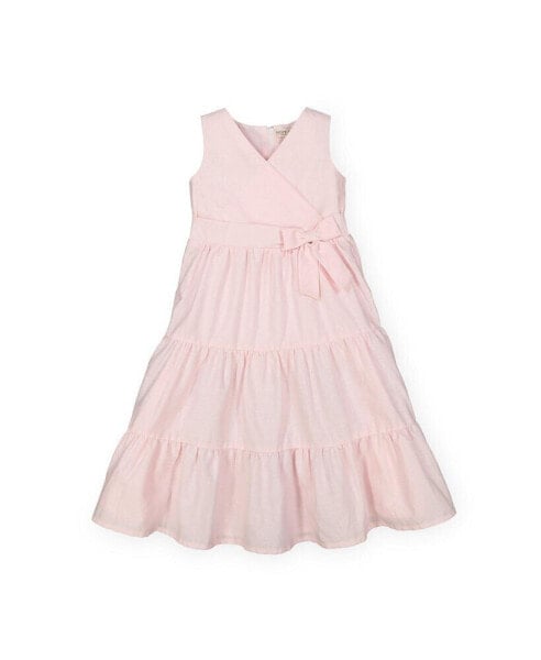 Toddler Girls Tiered Wrap Dress